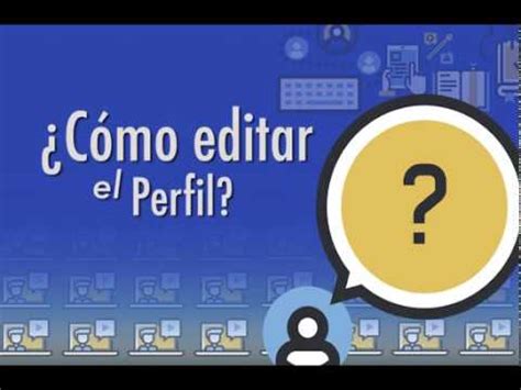 Como Editar El Perfil Plataforma Moodle Esap Youtube