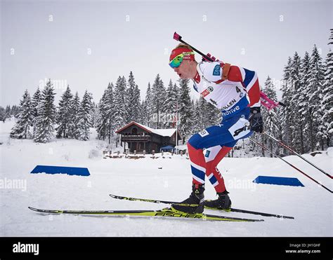 Johannes Thingnes B Of Norway During The Men S Pursuit Race Ibu