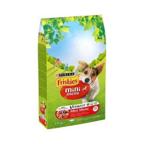 Friskies HRANA ZA PSE GRANULE GOVEDINA 1 5KG MINI MENU EPonuda