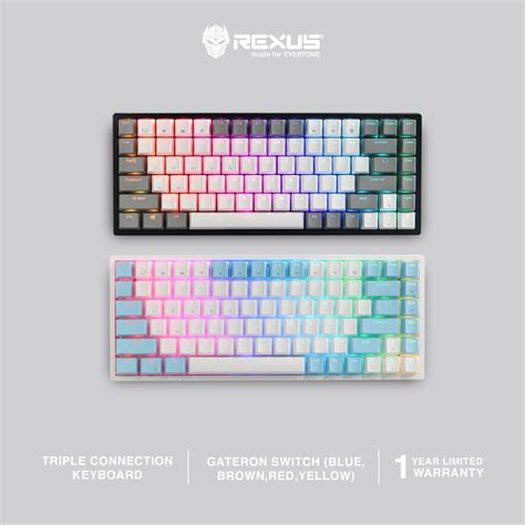 Jual Rexus Keyboard Wireless Gaming Mechanical Daxa M Ultimate