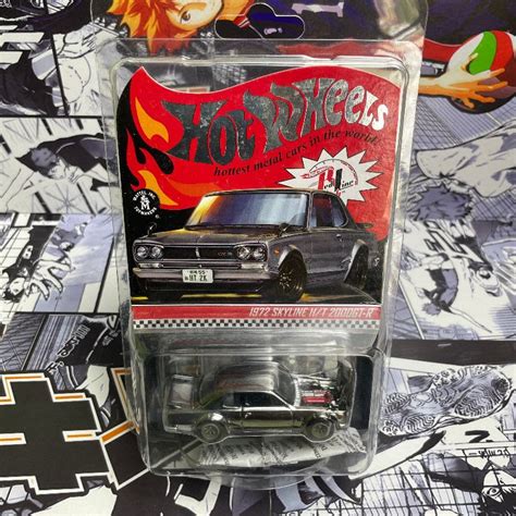 Jual Hot Wheels Rlc Nissan Skyline Gt X Hakosuka Chrome Hologram Red Line Collectors Hako
