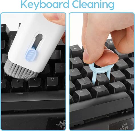 7 In 1 Keyboard Cleaner Kit Earbunds Cleaner Portable Electronic