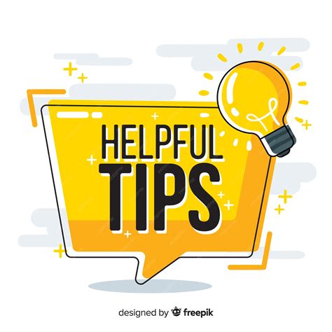 Premium Vector Helpful Tips Concept In Flat Style