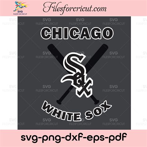 Chicago White Sox Svg Sport Svg Baseball White Sox MLB Team Logo