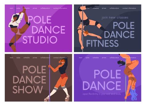 Pole Dance Cartoon Vector Images Over 380