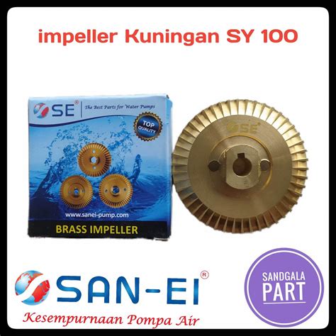 SAN EI Impeller Kipas Kuningan Pompa Sanyo SY 100 Lazada Indonesia