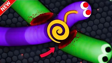 SLITHER IO REVERED WOW BIG Worms Slither Snake Io Top One In Lobby