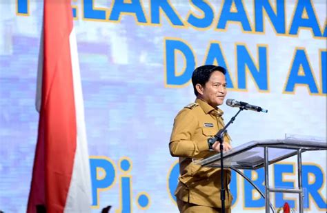 Pj Gubernur Sumut Pompa Percepatan Realisasi Apbd Untuk Stimulus