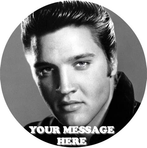 Elvis Presley Edible Image Cake Topper Personalized Birthday Sheet Cus Partycreationz