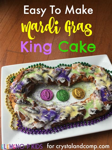 Mardi Gras King Cake Recipe