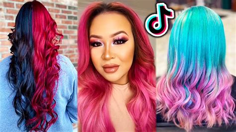 Hair Transformations Dye Fails Wins Tiktok Compilation Youtube