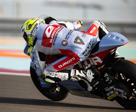 Challenging Friday Practice For Qjmotor Gresini Duo Gresini Racing