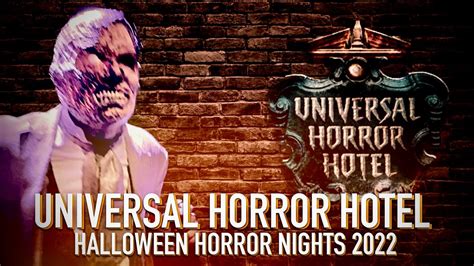 Universal Horror Hotel Halloween Horror Nights 2022 Youtube