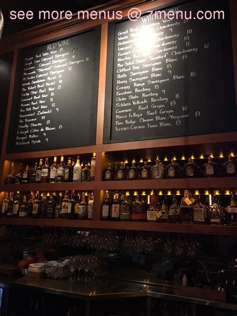 Menu At J Alexanders Restaurant Fort Lauderdale