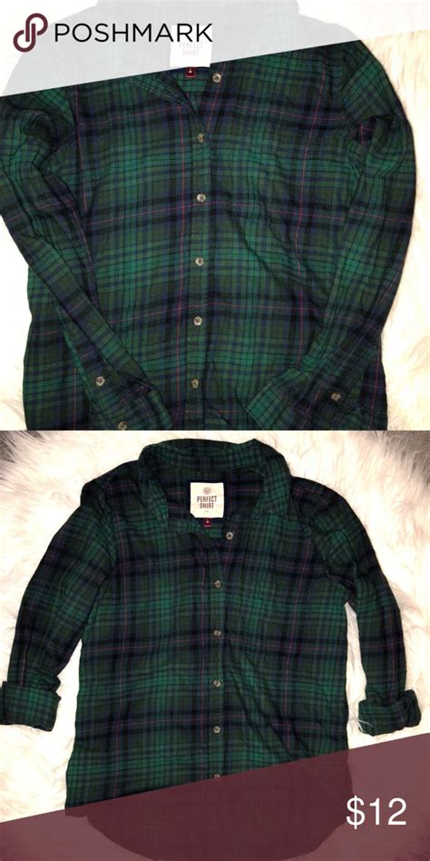 Green Flannel Green Flannel Clothes Design Womens Plaid Shirt