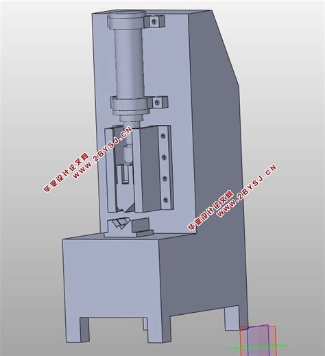 液压板料折弯机的设计计 含cad零件装配图 Solidworks三维图 机械机电