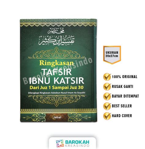 Ori Ringkasan Tafsir Alquran Ibnu Katsir Lengkap Dari Juz Sampai Juz