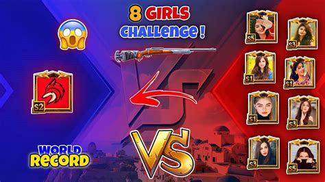 🔥 8 Girls Pro Players Challenged Me 😍 In New Mode 😈 Samsunga7a8j4j5