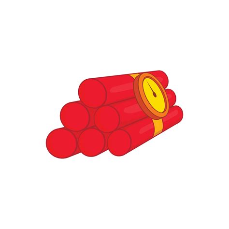 Dynamite icon, cartoon style 14463675 Vector Art at Vecteezy