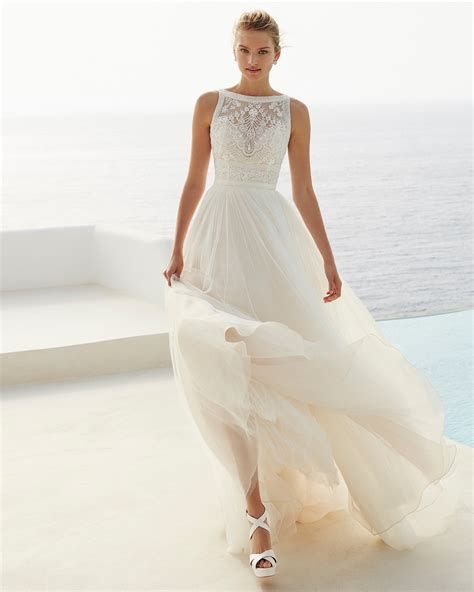 Gia Aire Beach Wedding Aire Barcelona Vestidos De Novia O