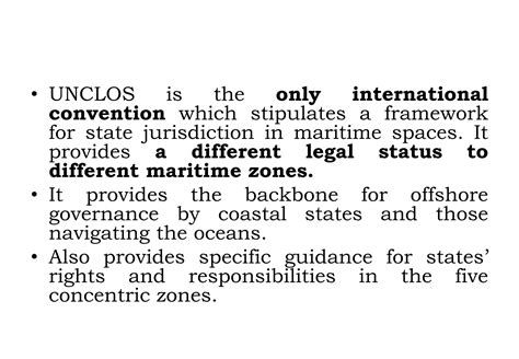 Maritime Zones Ppt