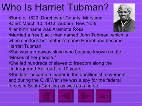 Harriet Tubman Essay For Children