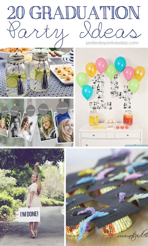 20 Graduation Party Ideas | Yesterday on Tuesday