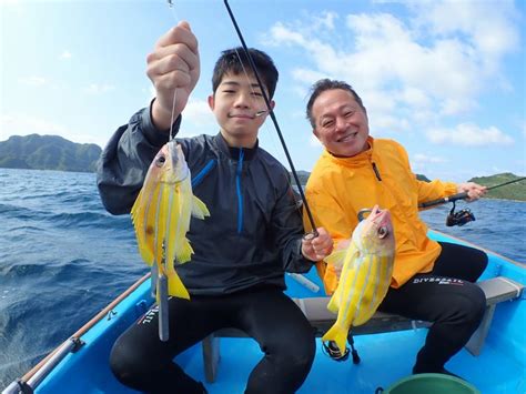 春休みファミリー7 西表島の釣り、シュノーケル、滝への少人数ツアー【島道楽】