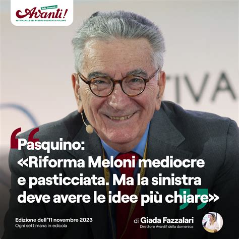 Intervista A Gianfranco Pasquino Riforma Meloni Mediocre E