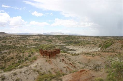 The Olduvai Gorge The Cradle Of Mankind Tanzania Africa Stock Photo