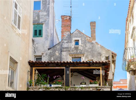 Architecture Of The Old Town Of Sibenik Croatia Stock Photo Alamy