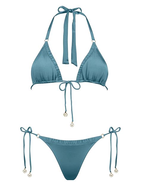 Watercult SHIMMERING SOLIDS TRIANGLE BIKINI