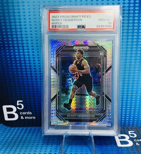 Scoot Henderson Prizm Draft Picks Hyper Price Guide Sports