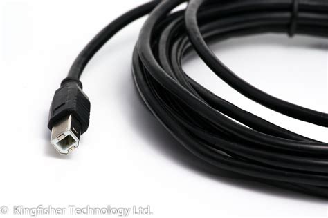 5m USB PC Data Synch Black Cable Lead For HP Deskjet 825cvr Printer