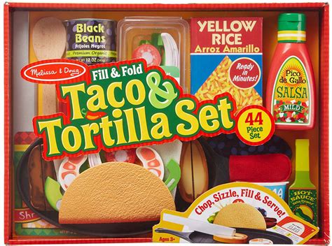 Melissa & Doug Fill & Fold Taco & Tortilla Set - Melissa & Doug