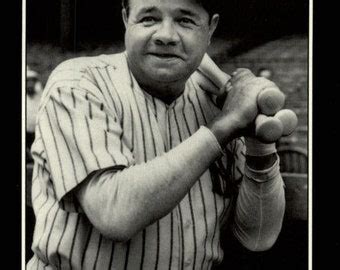 BABE RUTH Novelty RP Card 149 Yankees 1933 G Free Shipping Etsy