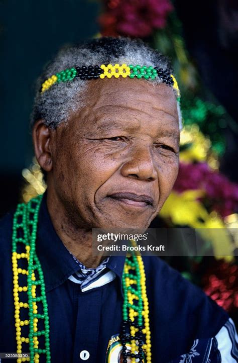 Nelson Mandela Speaks To Supporters At A Campaign Event After More