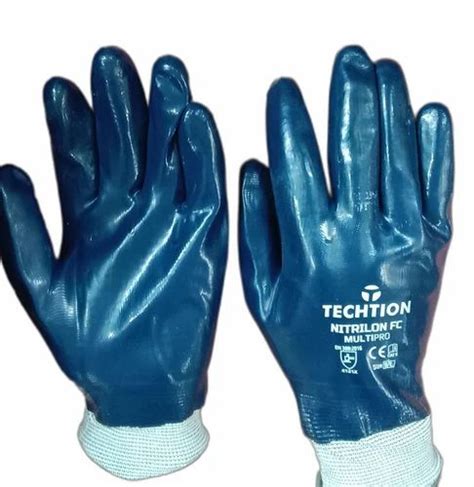 Polyethylene Techtion Nitrilon Fc Multipro Safety Hand Gloves At Best