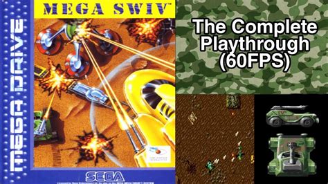 Mega Swiv Sega Mega Drive 60fps The Complete Playthrough Jeep