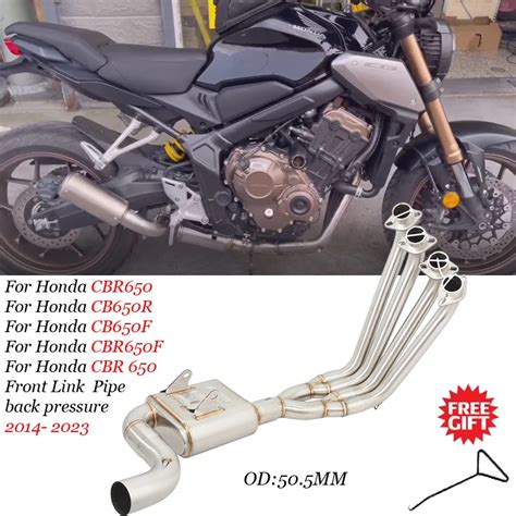 For Honda Cbr650 Cb650r Cb650f Cbr650f Cbr 650 2014 2023 Motorcycle Full System Exhaust Escape