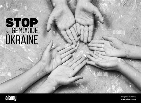 Children Hold Hands Together In Support Stock Photo Alamy