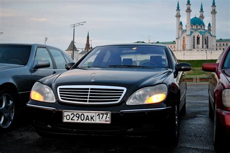 Автопробег г.Казань — Mercedes-Benz S-class (W220), 4,3 л, 2001 года ...