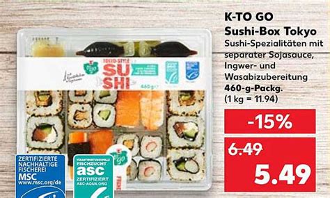 Sushi Box Takashi Oder Yamato Angebot Bei Netto Marken Discount