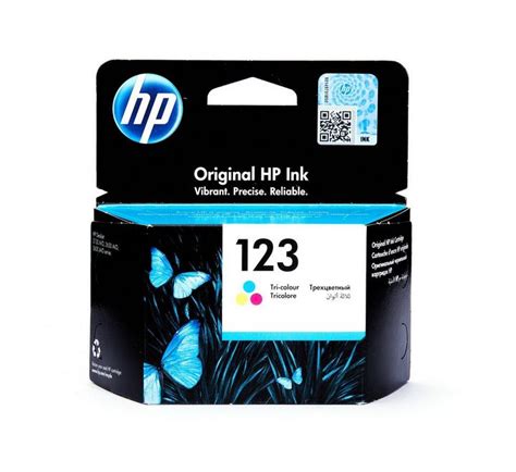 HP 123 Tri-colour Ink Cartridge Buy Online at Best Price in Gulf Countries - Dukakeen.com