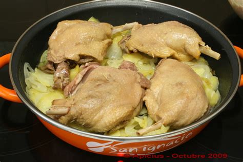 Muslos De Pato Confitados Horneados Con Panaderas La Cocina Paso A Paso