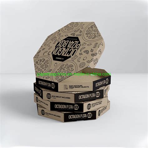 Multiple Ply Factory Price Kraft Paper Packaging Corrugated Pizza