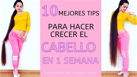 Descubre Mejores Tips Para Hacer Crecer El Cabello En Semana