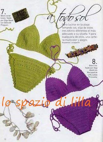 Pin Su Bikini Uncinetto