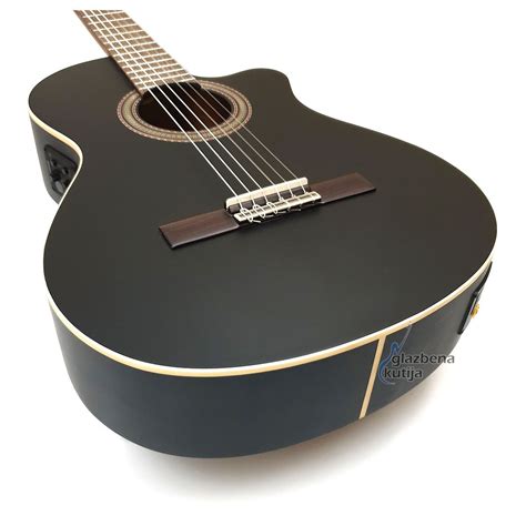 Electro Classical Guitars Alhambra Black Satin Cw Ez