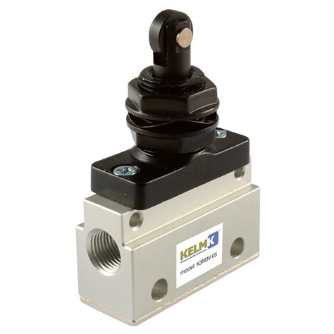 1 4 BSPP 3 2 Micro Roller Valve Pneumatics Direct